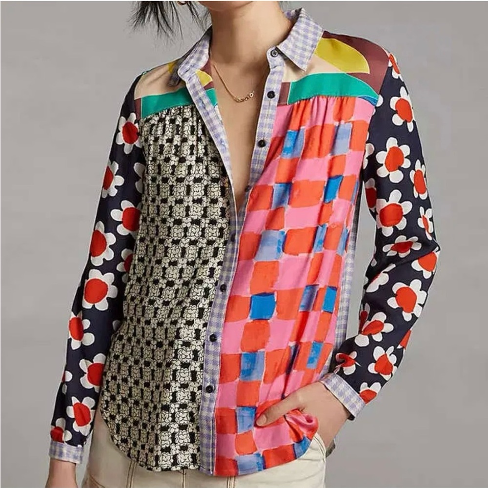 Anthropologie button down by Meave